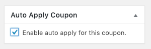 ใช้คูปอง WooCommerce อัตโนมัติ - คูปองขั้นสูง Auto apply product sample WooCommerce
