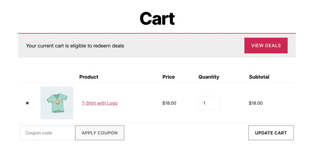 bogo-notification - 고급 쿠폰 Customer notification for available deals.