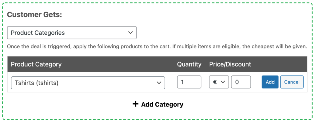 bogo-customer-gets-product-categories-tshirts - 고급 쿠폰