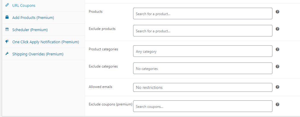whitelist-email - Kupon Tingkat Lanjut Whitelisting specific emails.