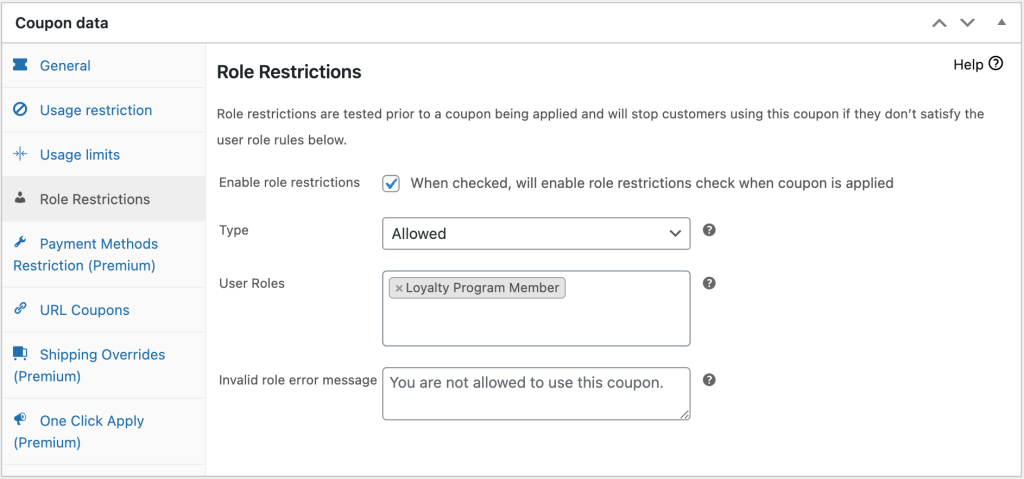 acfw-free-role-restrictions-filled - Cupons avançados
