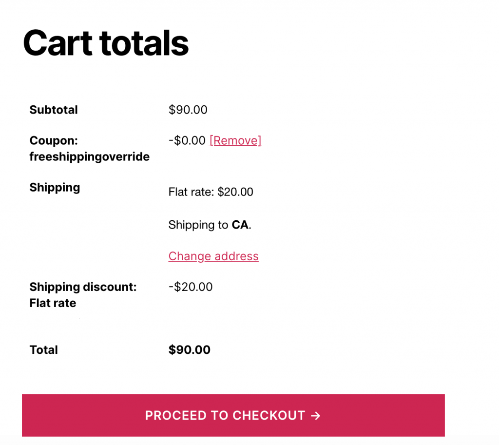 高度なクーポン - 高度なクーポン A shipping discount applied during WooCommerce checkout.