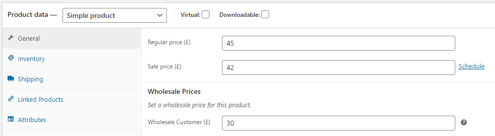 custom-woocommerce-prices - 高度なクーポン Setting custom wholesale user prices in WooCommerce