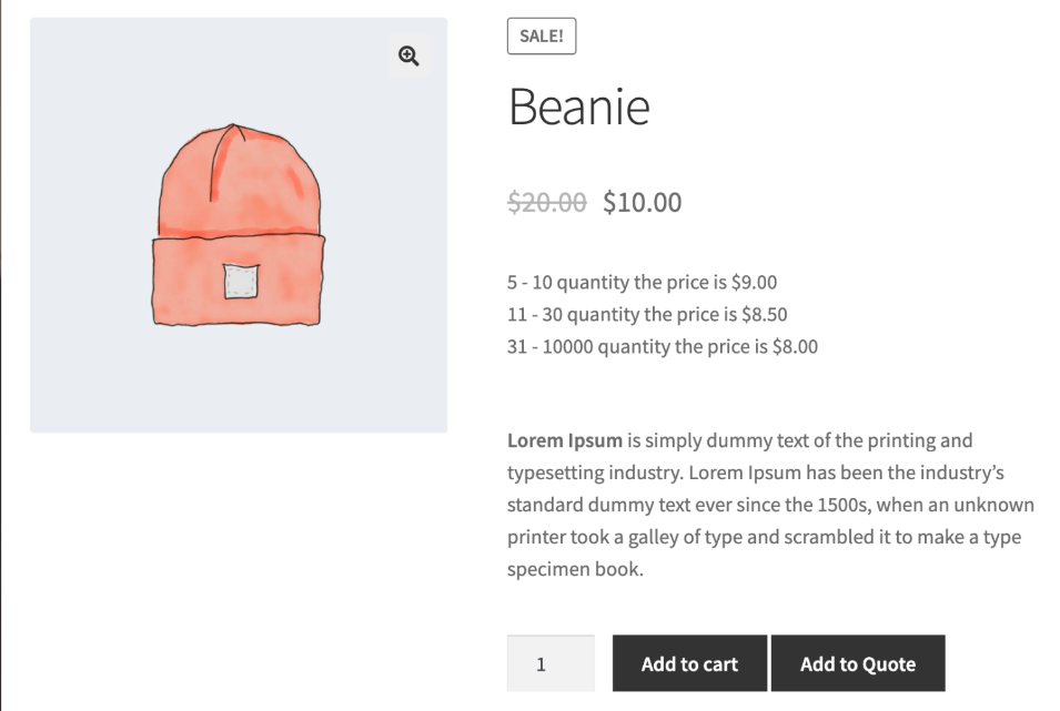 custom-purchase-number - 高级优惠券 Deciding how many products to buy using the WooCommerce B2B plugin