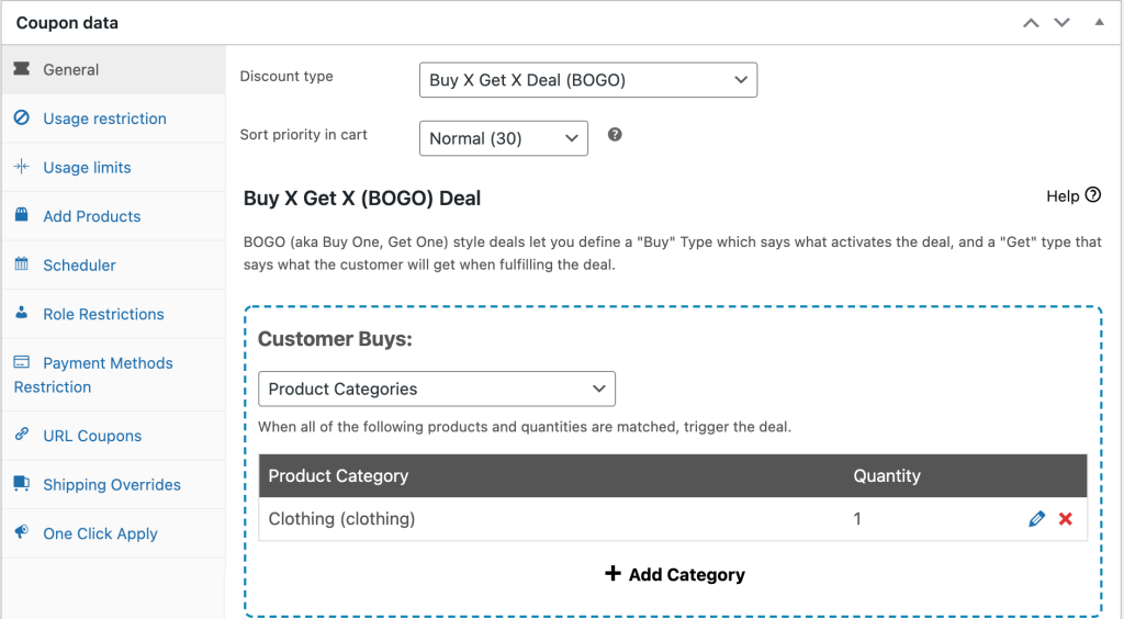 bogo-clothing - Cupons Avançados