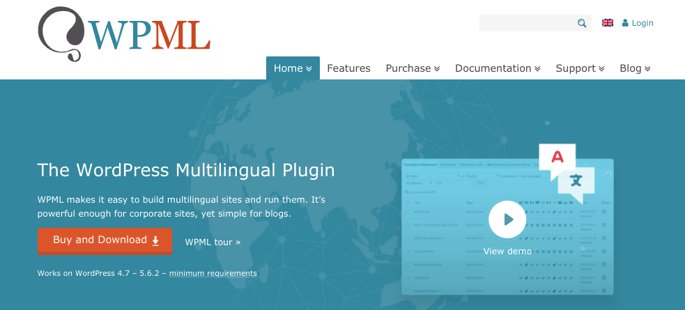 wordpress-multilingual-plugin - คูปองขั้นสูง The WordPress Multilingual (WPML) plugin.