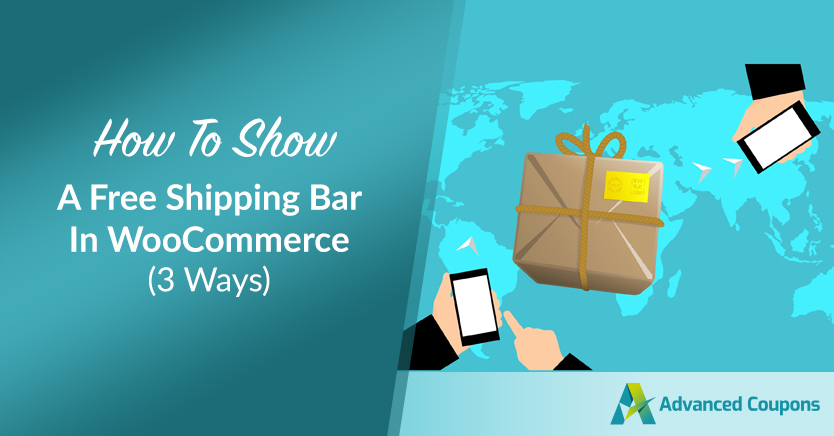 free-shipping-bar-woocommerce-1 - คูปองขั้นสูง How To Show A Free Shipping Bar In WooCommerce (3 Ways)