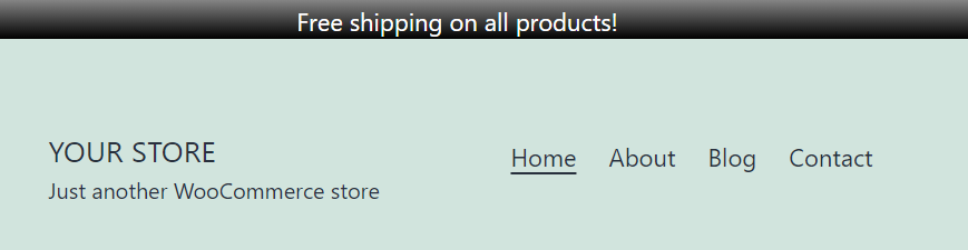 free-shipping-bar-woocommerce - คูปองขั้นสูง Free shipping bar in WooCommerce