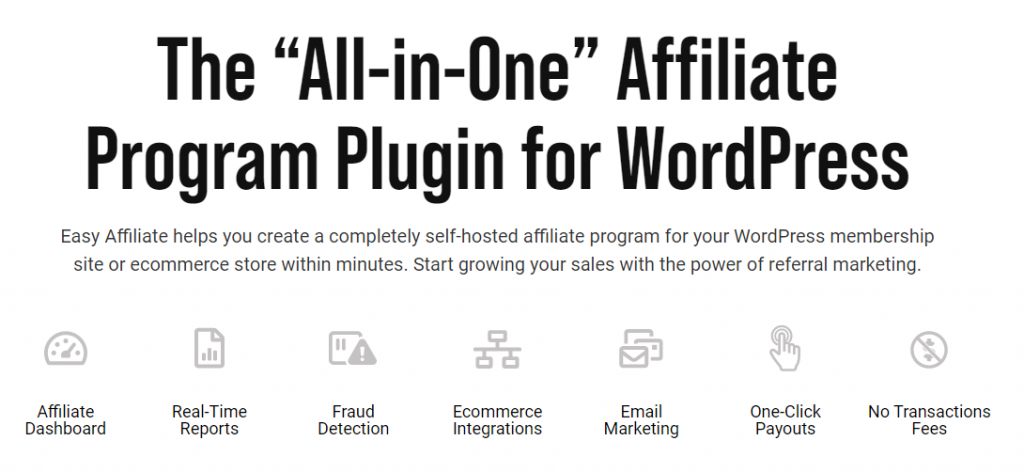 easy-affiliate - คูปองขั้นสูง WooCommerce affiliate program