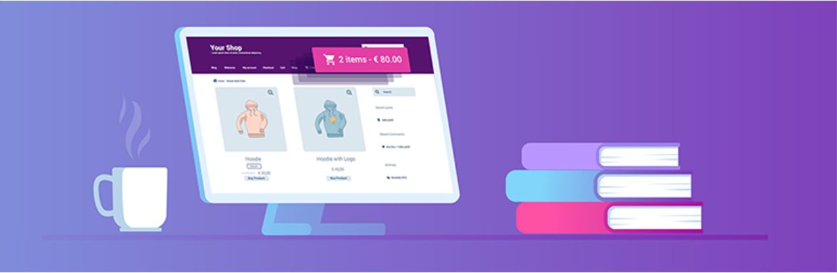 woocommerce-menu-cart - คูปองขั้นสูง WooCommerce Menu Cart enables you to add and customize your cart icon in your navigation bar.