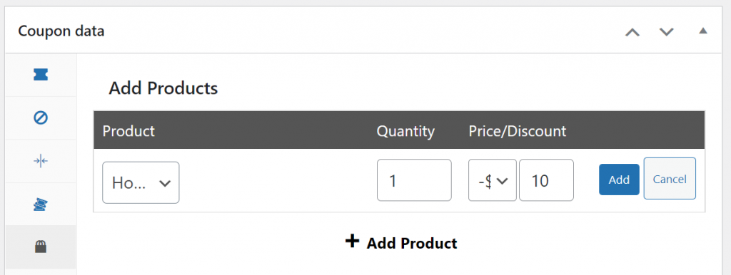 add-product-coupon - Cupones avanzados Sales promotion ideas