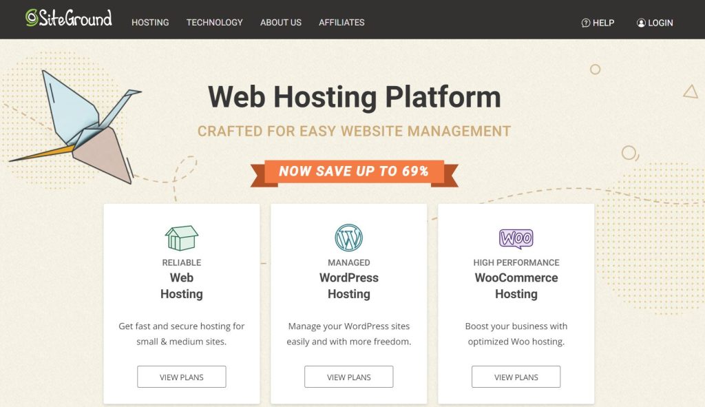siteground-homepage - كوبونات متقدمة SiteGround homepage