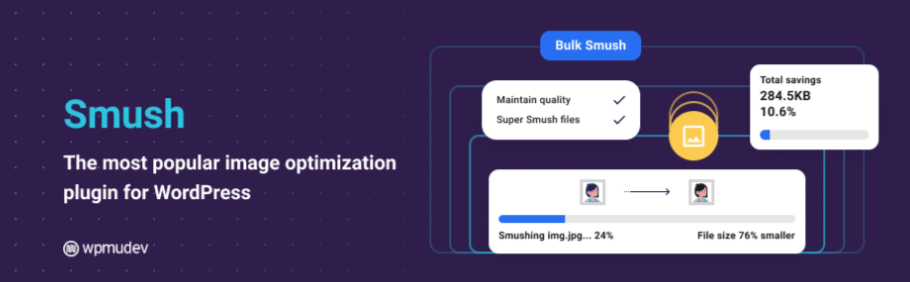 smush - Продвинутые купоны The Smush WordPress image optimization plugin.
