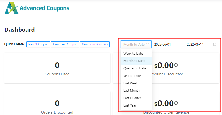 report-period-selector - Coupons avancés Report Period Selector