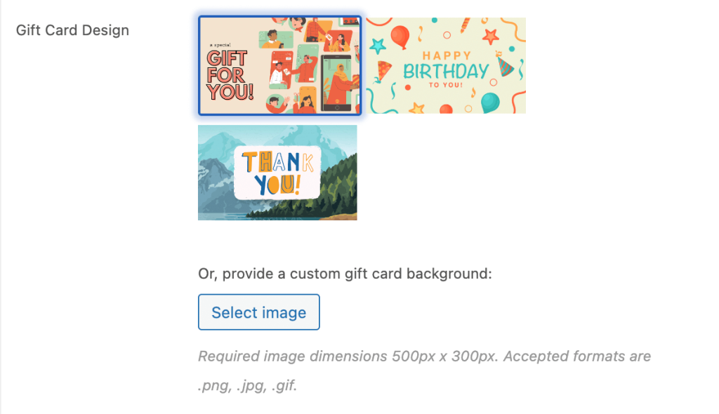 Desain Kartu Hadiah - Kupon Tingkat Lanjut Gift card design