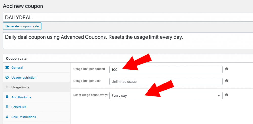 reset-coupon-usage-every-with-advanced-coupons - 고급 쿠폰 Reset your coupon's usage count every day - perfect for daily offers!