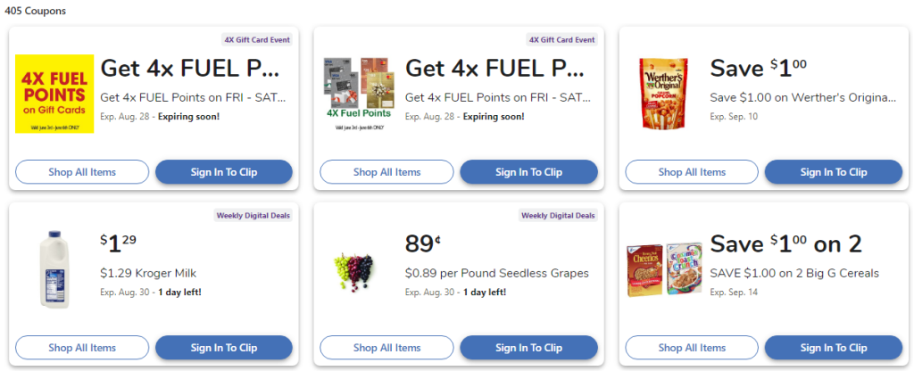 Kroger-digital-coupons - 高度なクーポン Kroger digital coupons