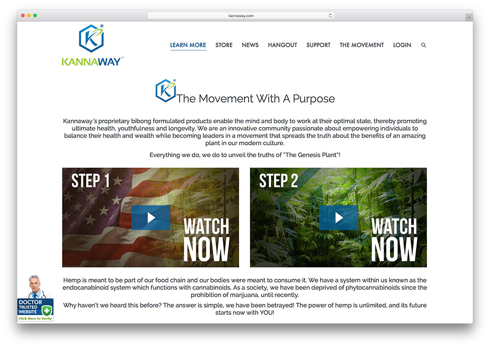 kannaway-entreprise-consultation-site-exemple