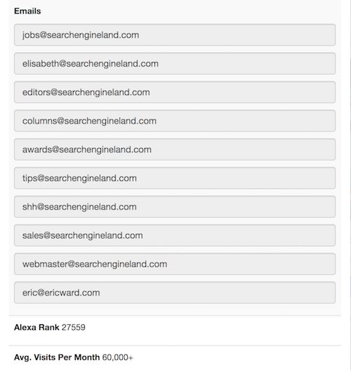 Alat ekstensi Chrome SEO Ninja Outreach.