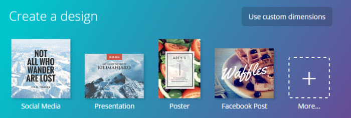 استخدم Canva لإنشاء صور نصية كجزء من استراتيجية تسويق المحتوى الخاصة بك.