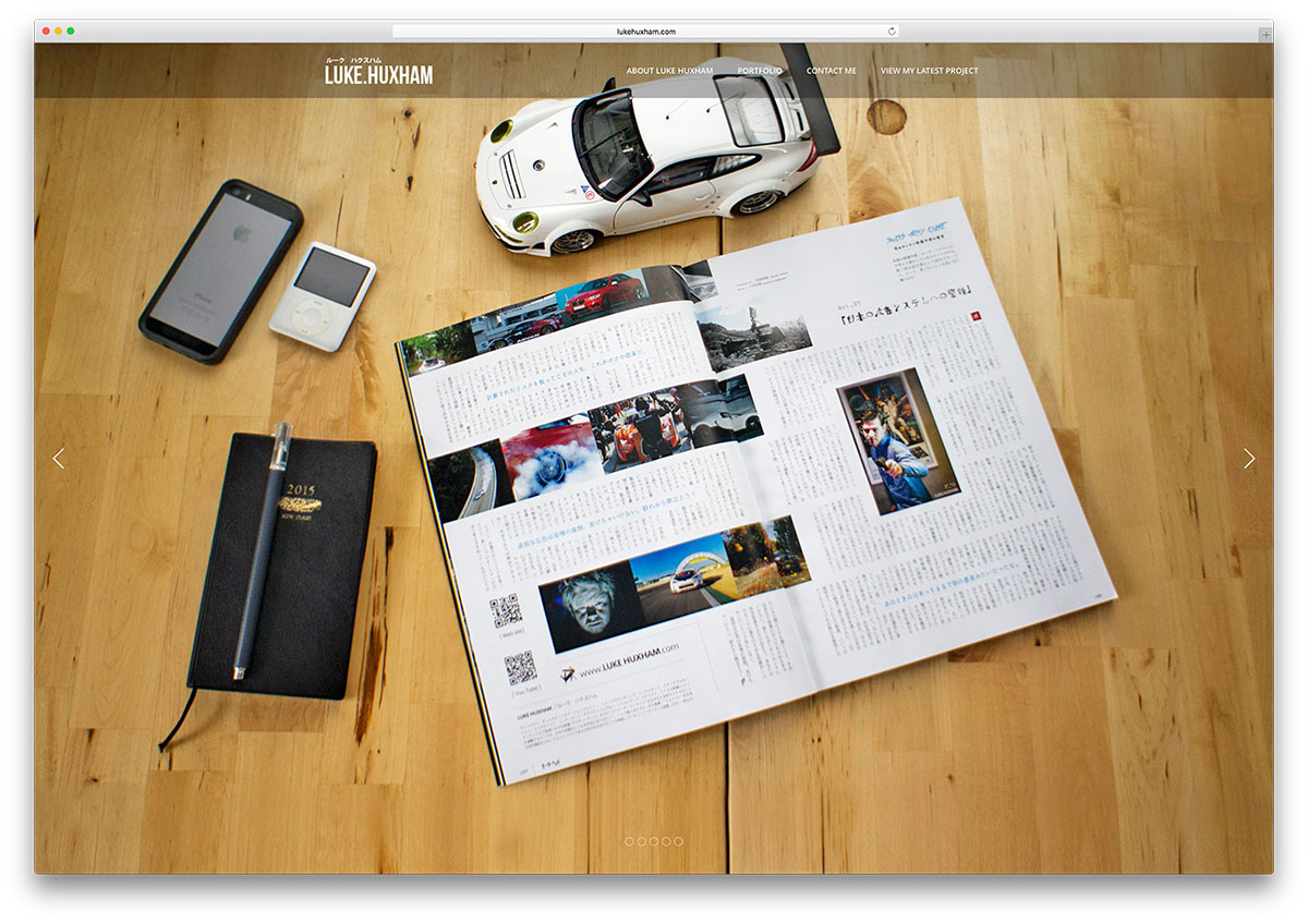 lukehuxham-fullscreen-visual-composer-wordpress-site-example