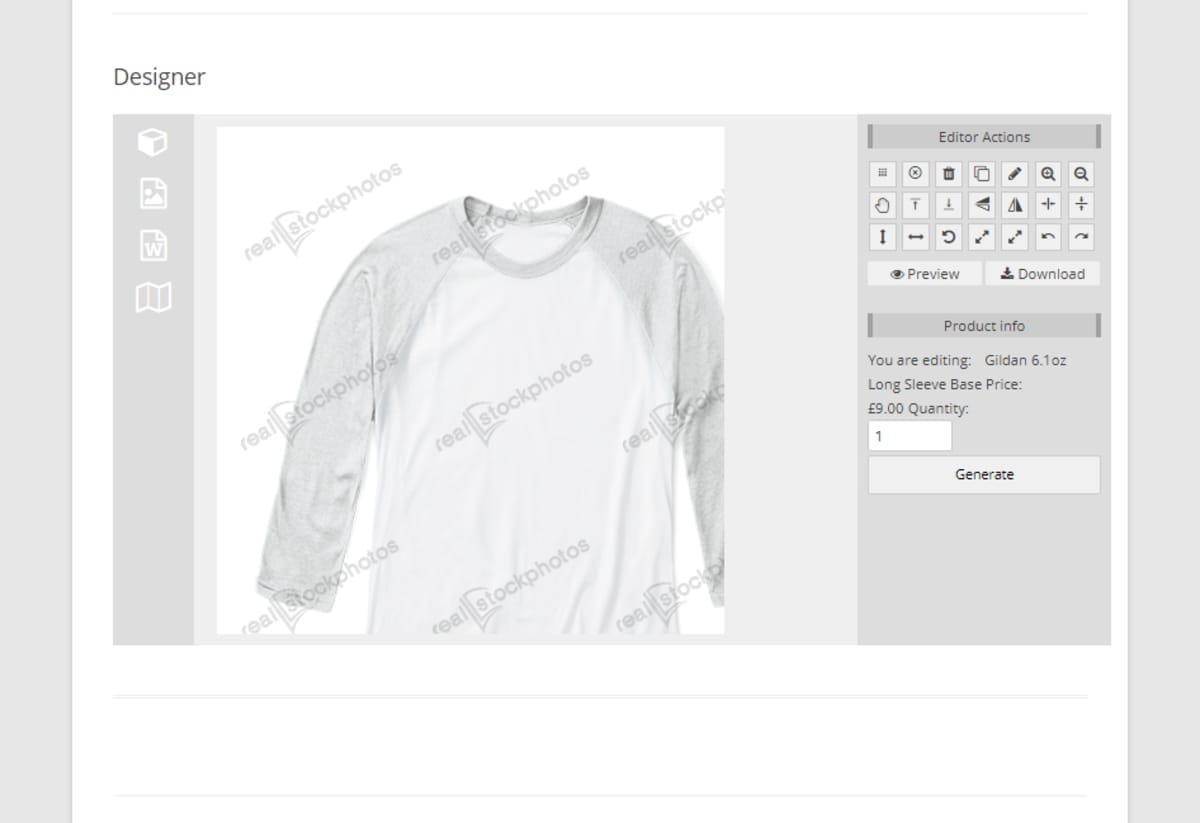 簡單的 WooCommerce 產品設計師插件