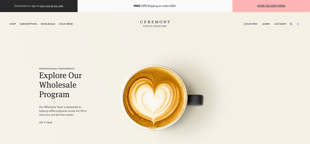 Café da Cerimônia