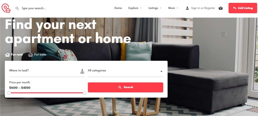 MyListing 디렉토리 및 목록 테마