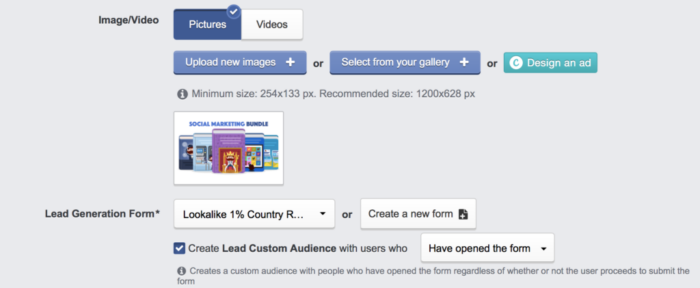 AdEspresso a folosit testarea divizată ca parte a direcționării personalizate a publicului pe Facebook.