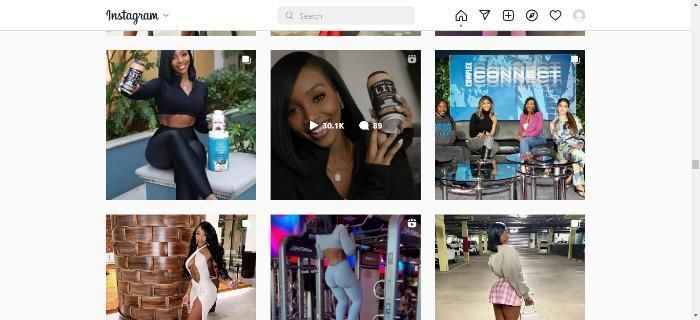 シャネル デリサーのインスタグラム。