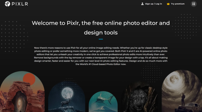 Pixlr は、他の高品質で高価なアプリケーションに似た無料の画像編集ツールです。