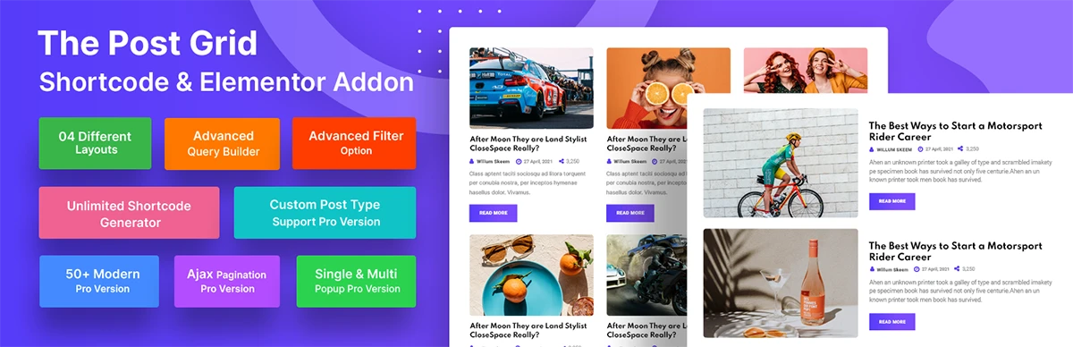 El complemento de cuadrícula Post Grid WordPress