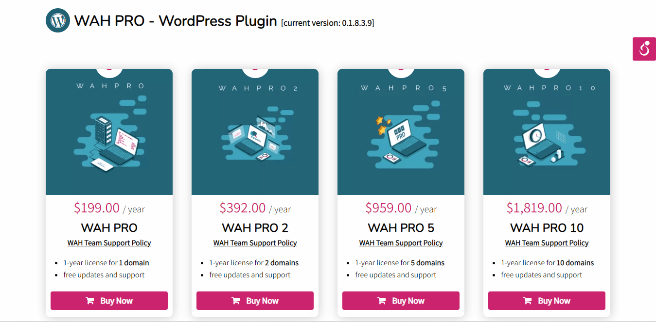 pfo-wp-accessibility-helper-plugin-定價