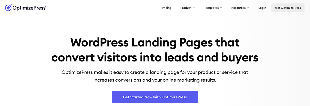 WordPress ランディング ページ プラグイン OptimizePress