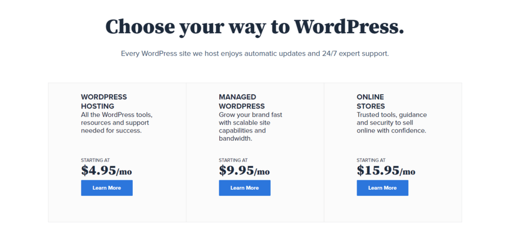 Il miglior hosting WordPress per principianti 2022: i 7 migliori host rispetto ai 13 Bluehost WordPress Pricing Plan