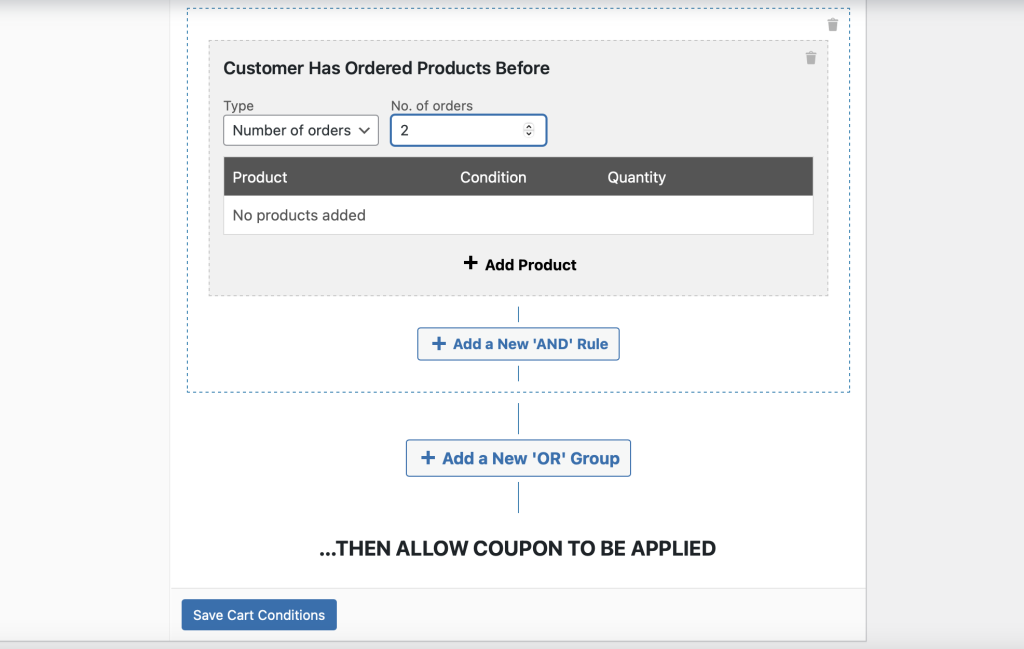شروط القسيمة - كوبونات متقدمة Creating coupon conditions in Advanced Coupons