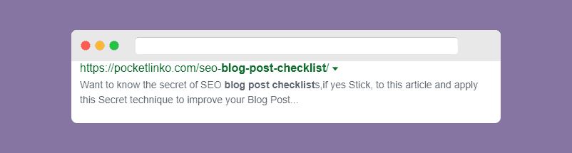 26+Elenchi di controllo per post sul blog nascosti per dominare il tuo concorrente 4 meta description seo
