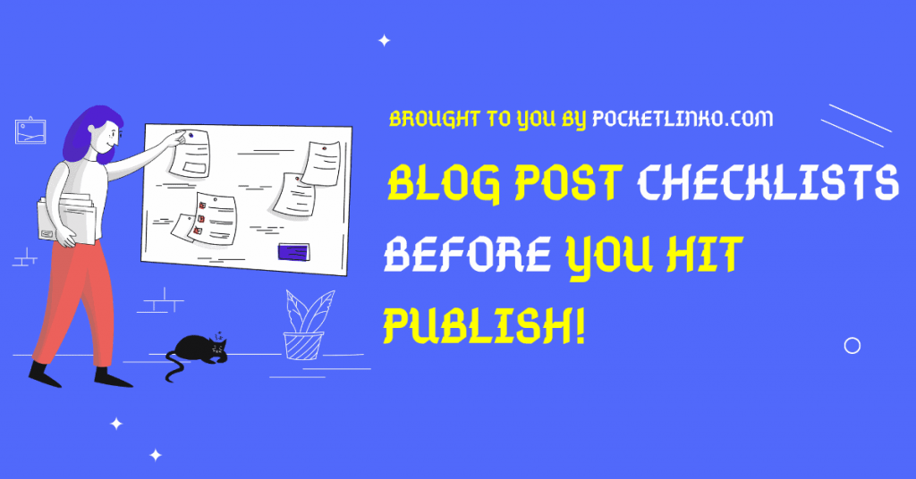 26+Elenchi di controllo per post sul blog nascosti per dominare il tuo concorrente 1 blog post checklists