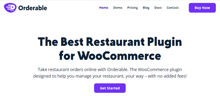 可訂購 - 餐廳的最佳 WordPress 插件