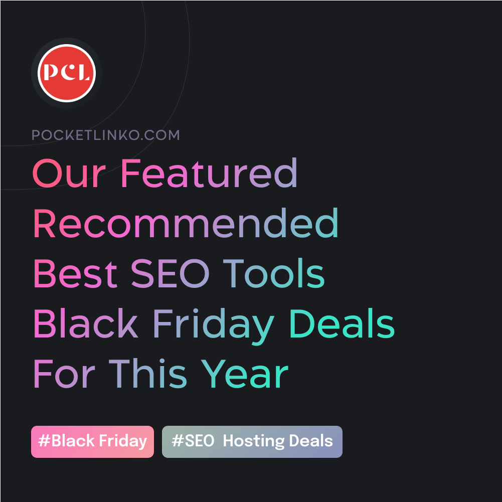 トップ 7 ベスト SEO ブラック フライデー & サイバー マンデー ディール (90% oFF) 1 SEO black Friday