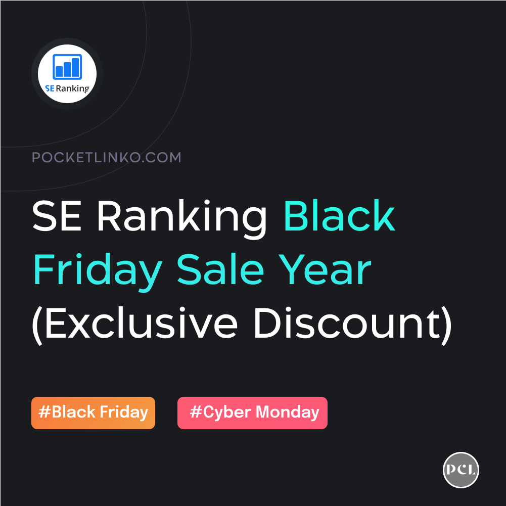 トップ 7 ベスト SEO ブラック フライデー & サイバー マンデー ディール (90% oFF) 12 SE ranking Black Friday Deals year