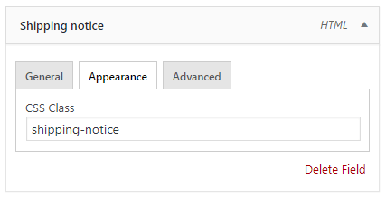 將 css 類添加到 woocommerce 結帳頁面中的 html 字段