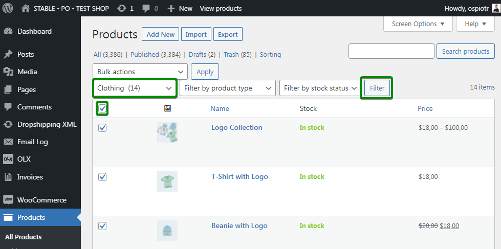 Imposta il prezzo di vendita per più prodotti WooCommerce il Black Friday