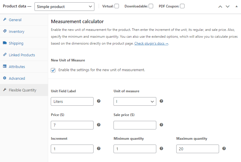 ขายสินค้า WooCommerce ตามปริมาณ