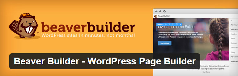 Бесплатный плагин для создания страниц WordPress Beaver Builder