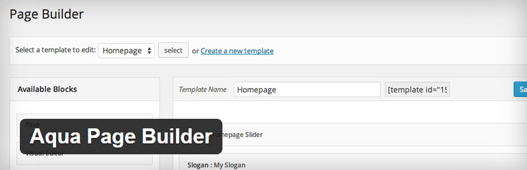 Aqua Page Builder Бесплатный плагин для WordPress