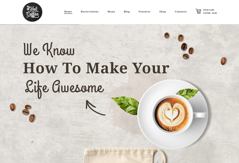 hotcoffee-wordpress-响应式主题