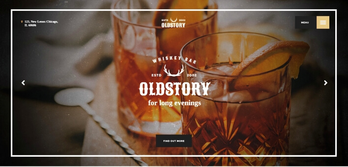 oldstory-whisky-bar-pub-restaurant-wp 主题