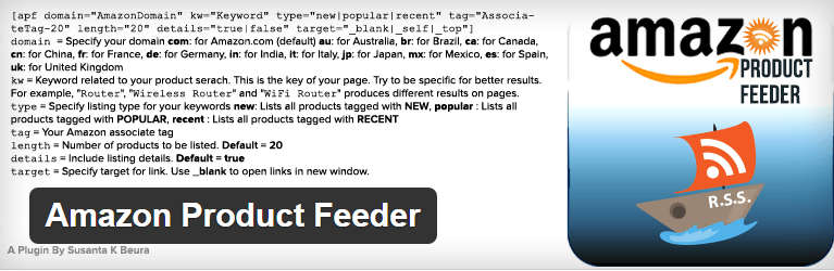 Feeder de produse Amazon