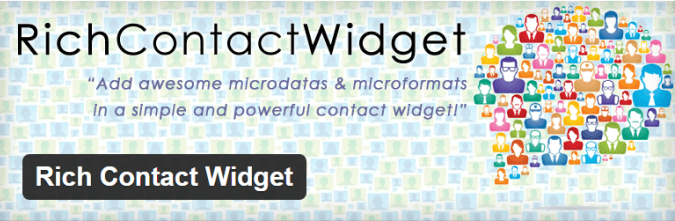 zengin iletişim widget'ı